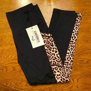 Zyia Leopard Pocket Brilliant Hi-Rise Capri